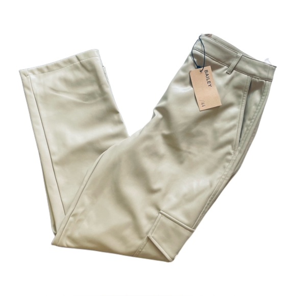Bailey 44 Faux Leather Cargo Pants - Picture 1 of 10